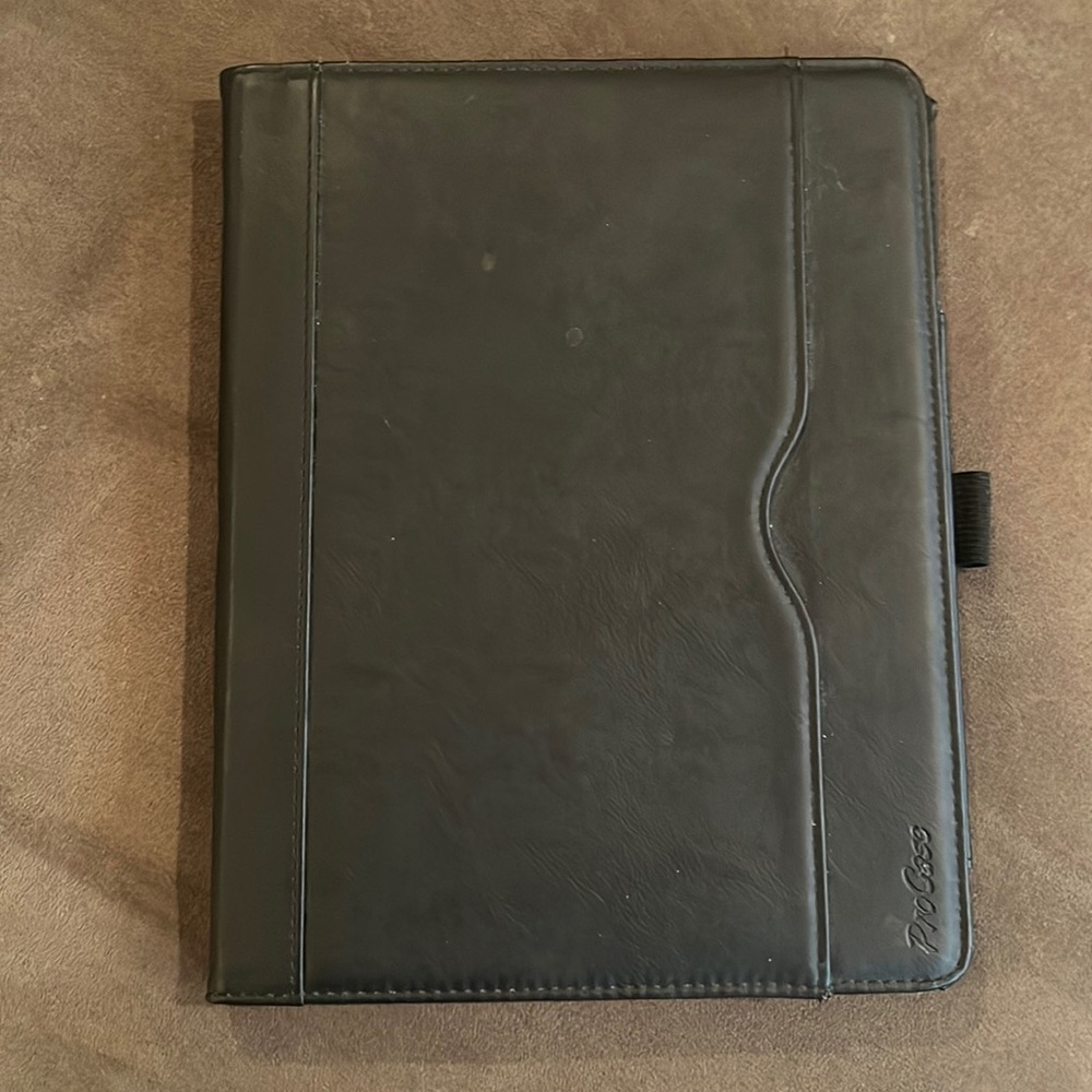 Leather iPad case